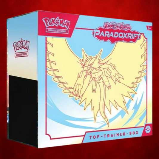Pokémon - Karmesin & Purpur Paradoxrift Donnersichel Top-Trainer-Box